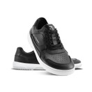 Barebarics ZING paljasjalkatennarit - musta & valkoinen - nahka