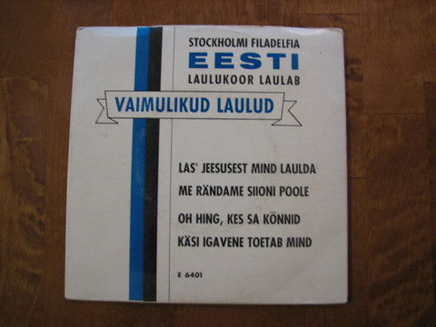 Vaimulikud laulud, Eesti laulukoor