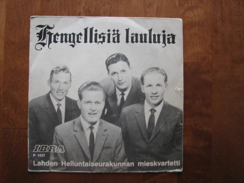 Hengellisiä lauluja, Lahden helluntaiseurakunnan mieskvartetti