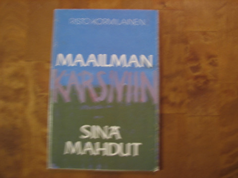 Maailman kärsiviin sinä mahdut, Risto Kormilainen