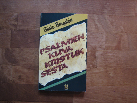 Psalmien kuva Kristuksesta, Gösta Bergsten