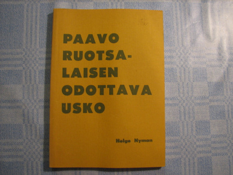 Paavo Ruotsalaisen odottava usko, Helge Nyman