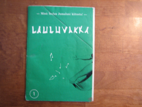 Lauluvakka 1, Jorma Uimonen (toim.)