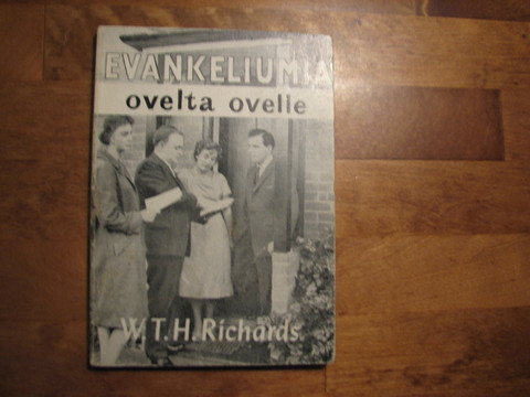 Evankeliumia ovelta ovelle, W.T.H. Richards