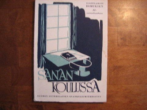 Sanan koulussa, ylioppilaskoti Domuksen 50-vuotisjuhlajulkaisu, Pentti Laasonen (toim.)