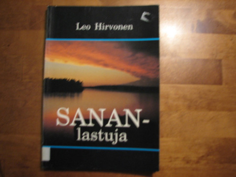 Sananlastuja, Leo Hirvonen