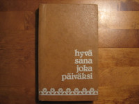 Hyvä sana joka päiväksi, Ritva Karttunen (toim.)