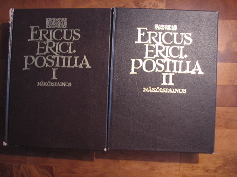 Ericus Erici postilla 1-2, näköispainos, Martti Parvio (toim.)