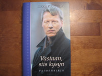 Vastaan, siis kysyn, paimenkirja, Ilkka Kantola
