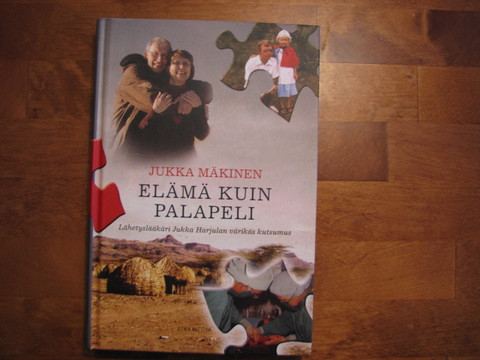 Elämä kuin palapeli, lähetyslääkäri Jukka Harjulan värikäs kutsumus, Jukka Mäkinen