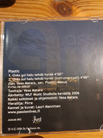 Onks sul halu tehdä hyvää, Plastic, d2