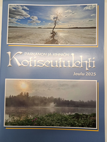 Parkanon ja Kihniön kotiseutulehti, joulu 2025