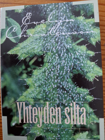 Yhteyden silta, Evelyn Christenson, minikirja 60 mm x 83 mm, SH