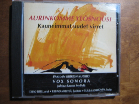Aurinkomme ylösnousi, kauneimmat uudet virret, Pakilan kirkon kuoro Vox Sonora