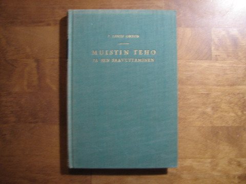 Muistin teho ja sen saavuttaminen, J. Louis Orton