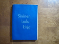 Sininen laulukirja, tekstikirja sointumerkinnöin