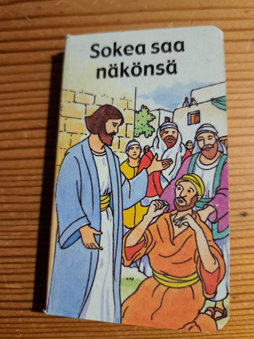 Sokea saa näkönsä, minikirja, Tim Dowley, Peter Wyart