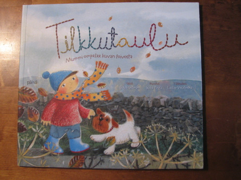 Tilkkutaulu, mummi ompelee kuvan toivosta, Bob Hartman