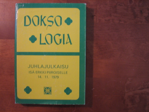 Doksologia, juhlajulkaisu isä Erkki Piiroiselle