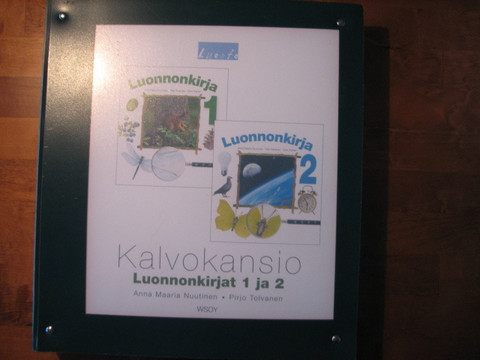 Luonnonkirjat 1-2, kalvokansio, Anna Maaria Nuutinen, Pirjo Tolvanen