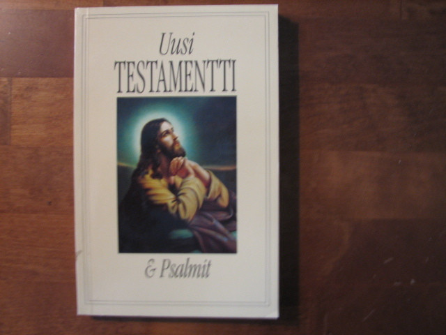 Uusi Testamentti & Psalmit, 1992 , D4 - Kihniön Kukka Ja Kirja Oy