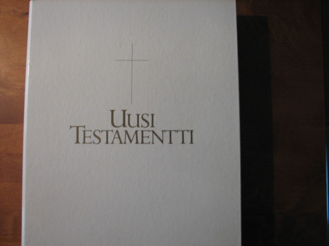 Uusi Testamentti c-kaseteilla, lukija Veikko Honkanen