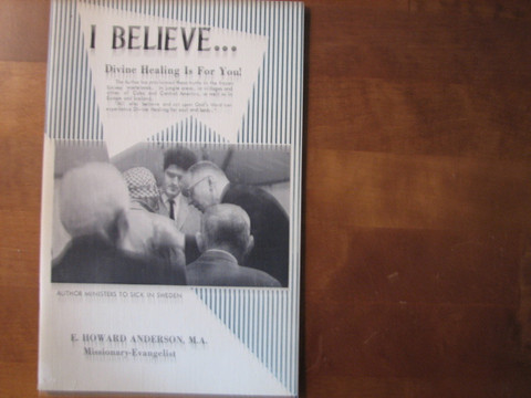 I believe..., E.Howard Anderson