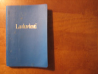 Lauluviesti, nuotit soinnuilla ja tekstit
