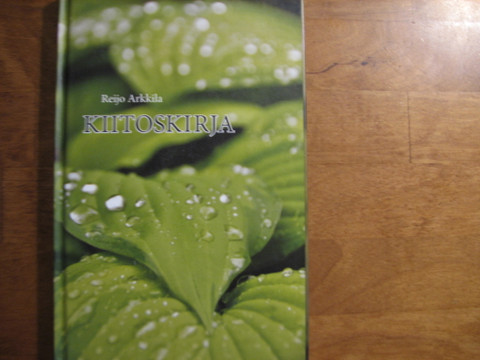 Kiitoskirja, Reijo Arkkila