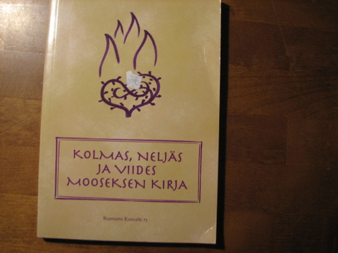 Kolmas, neljäs ja viides Mooseksen kirja, käännösehdotus, RK