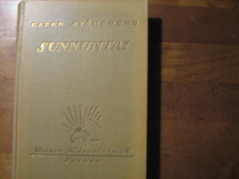 Sunnuntai, Ester Ståhlberg