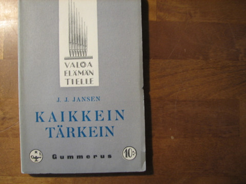 Kaikkein tärkein, J.J. Jansen