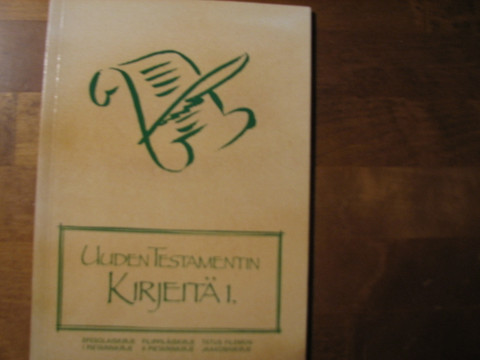 Uuden Testamentin kirjeitä 1, käännösehdotus, RK
