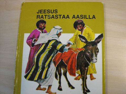 Jeesus ratsastaa aasilla