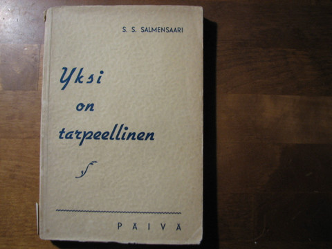 Yksi on tarpeellinen, S.S. Salmensaari