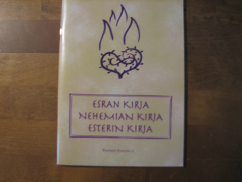 Esran kirja, Nehemian kirja, Esterin kirja, RK-käännösehdotus