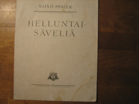 Helluntaisäveliä, Väinö Pfaler