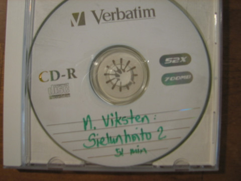 Sielunhoito 2 ja 3, Mauri Viksten, puheet cd:llä