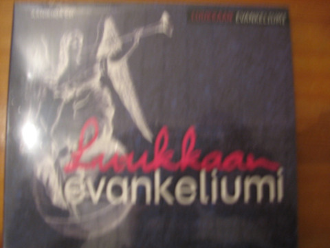 Luukkaan evankeliumi äänikirjana 1992, lukijana Mikko Lampi