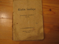 Ristin lauluja, hengellisiä kokouksia varten, tekstikirja