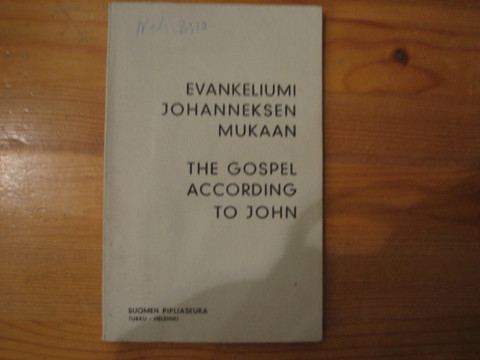 Evankeliumi Johanneksen mukaan 1938, The Gospel According to John, S 17