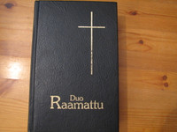Duo Raamattu, vanha 1933/38 ja uusi 1992 käännös, musta