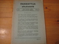 Raamattu alkukielellä, sarja 1, vihko 8