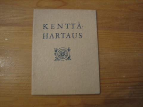 Kenttähartaus, tekstikirja