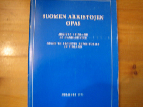 Suomen arkistojen opas