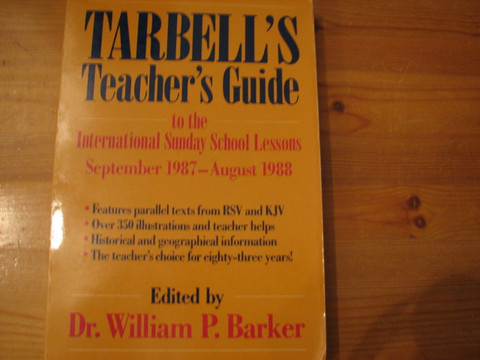 Tarbell´s Teacher´s Guide, Dr. William P. Barker