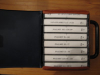 Psalmit ja Sananlaskut c-kasetteina, 1933 käännös