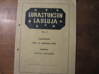 Lunastuksen lauluja, nro 1, Paavo Virtanen