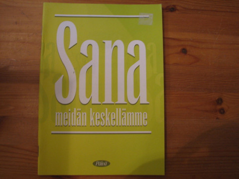 Sana meidän keskellämme, Raamatun tutkimisohjelma, Joh. 1-3, Pertti Nieminen