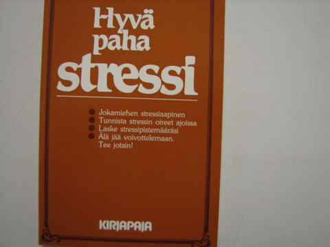 Hyvä ja paha stressi, Keith W. Sehnert